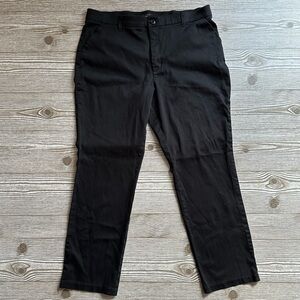 Lee Black Trousers Straight Leg